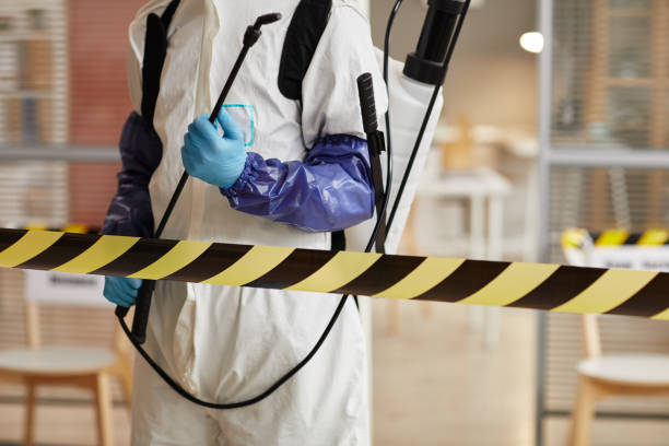 Professional Biohazard Cleanup technician working in Menifee, CA